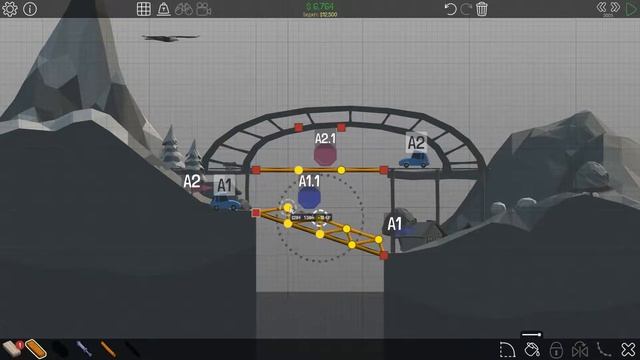 Poly Bridge Альпийские луга №15 смотреть онлайн