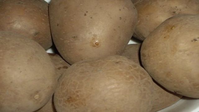 Картофель с брынзой