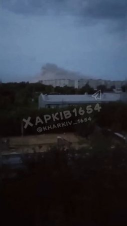 Новые кадры сегодняшнего прилета по Харькову