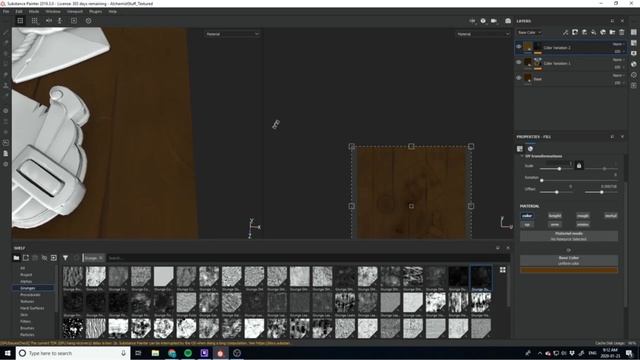 Level 1- Easiest way to create Stylized Wood in Substance Painter - Stylized Station's Crafting Hall