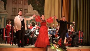 Дж. Верди "Brindisi", исп. В. Ремчуков и Е. Запольских, дирижёр - Мария Романова