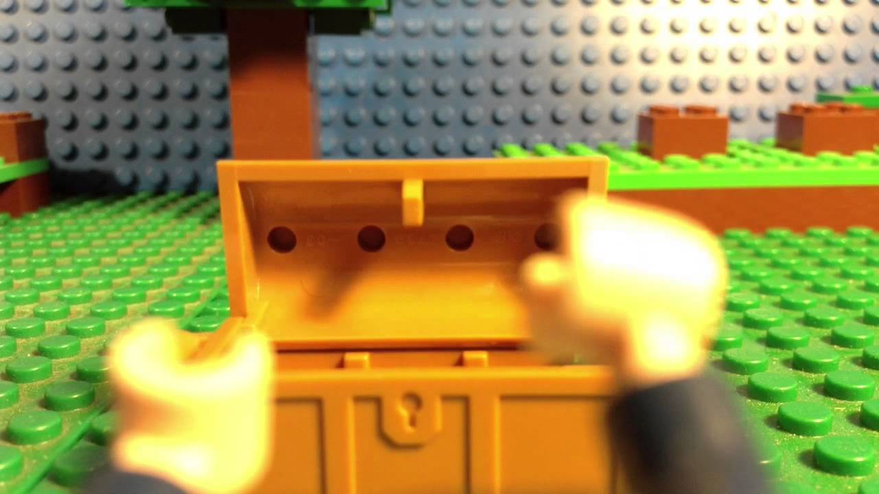 lego Minecraft: вид от первого лица