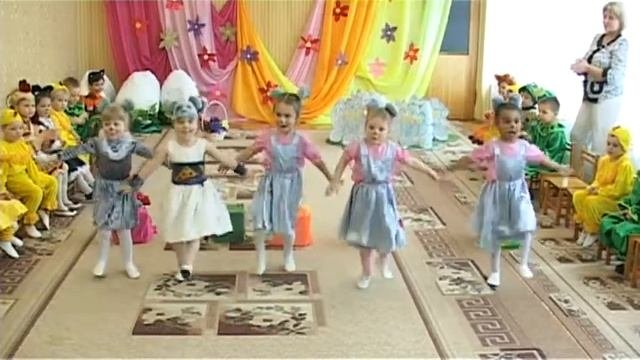 Танец мышек. Весенний утренник. Младшая
