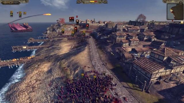 25. Кампания за ВРИ в Total War: Attila. Морской десант. Высадка