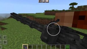 Самый лучший мод на оружие в майнкрафт пе
