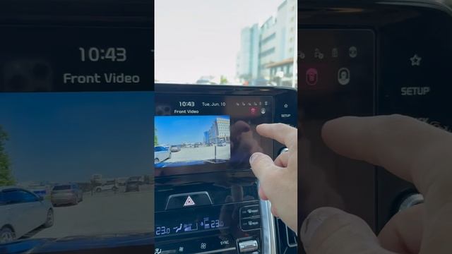 Kia Sorento 4 решение проблемы моргающей кнопки регистратора или автоматическая работа регистратора