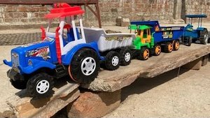 Детская ферма | John Deere 5050 | Mahindra furious 12 | Mahindra Novo 605 di | #тракторвидео #дети