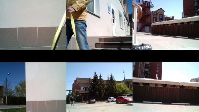 Многоканальная камера. Вдоль стены смотреть онлайн