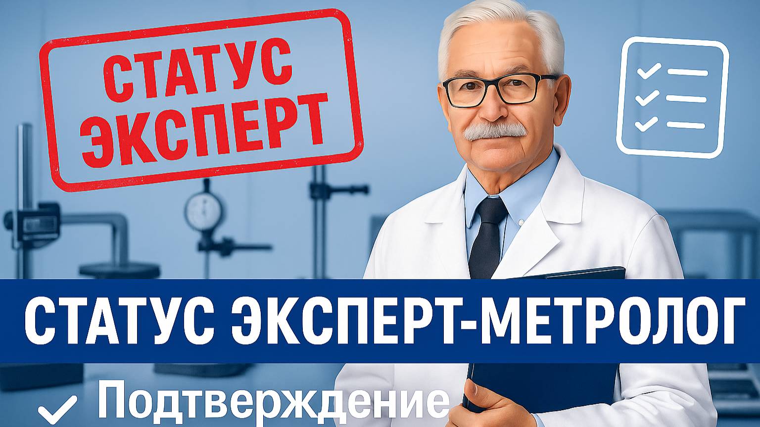 Подтверждение  соответствия специалистов 
по метрологии статусу эксперт-метролог