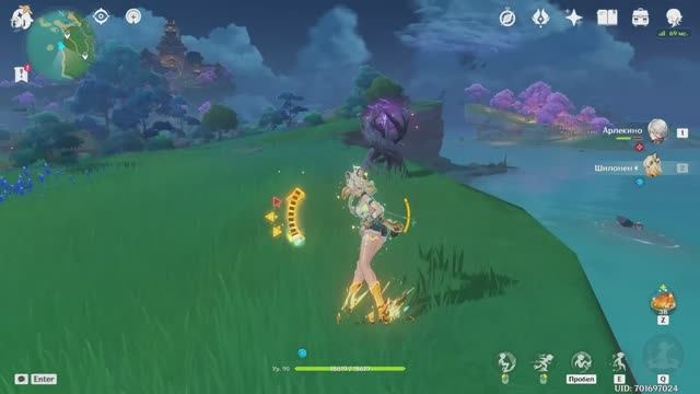 Лучший ДД, Саппорт и Карманный дд в Genshin Impact! Геншин Импакт! смотреть онлайн