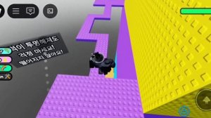 Прохождение башни с кнопками троллинга в роблоксе