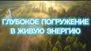 Практика медитация погружения в состояние животылрящих энергий пробужденного сознания