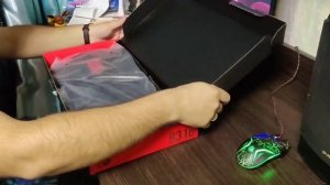 Распаковка клавиатуры Bloody B318 с частично механическим?