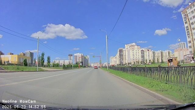 Видеорегистратор Neoline WowCam Wi-Fi. Съемка днем смотреть онлайн