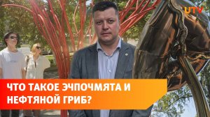 В Уфе вдоль проспекта Октября открылась аллея грибных скульптур