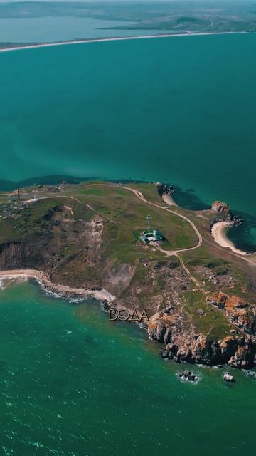 Мыс Зюк. Локация: 45.481462, 36.342360 #крым #путешествия смотреть онлайн