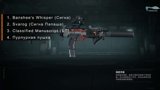 [Гайд на Вектор] Girls' Frontline 2: Exilium