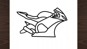 КАК ЛЕГКО НАРИСОВАТЬ МОТОЦИКЛ