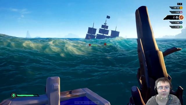 Dragfessik Смотрит - ▼МОРЕ ВОРОВ (Sea Of Thieves) ( Happy Wolf ) | Реакция смотреть онлайн