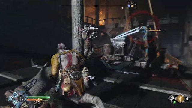 God of War Квест Синдри босс; максимальная сложность смотреть онлайн