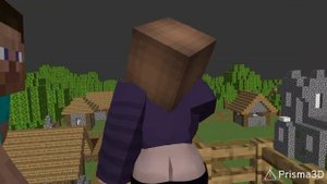 удар по яйцам Майнкрафт