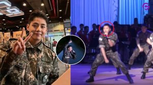 5 мин. назад Тэхён зажёг военный лагерь своим золотым голосом!