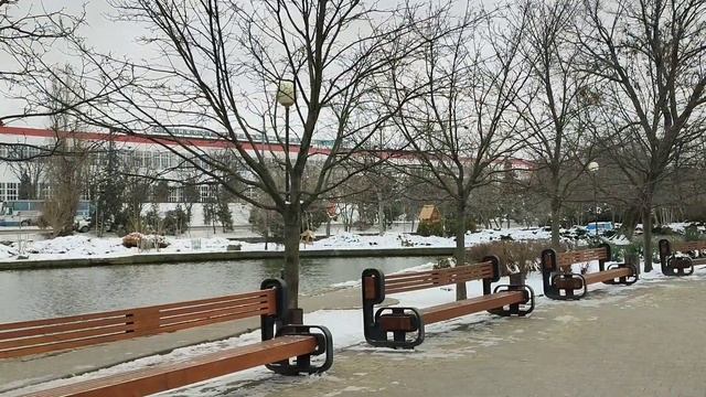 Краснодар/Парк Горького (Городской сад) в феврале.