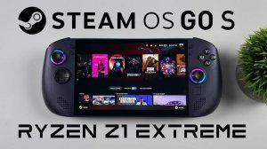 SteamOS Legion GO S Ryzen Z1 Extreme! The Future Of Handheld Gaming