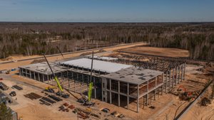 Строительство комплекса производственных зданий для ООО "АКСИС" / ГК "Инструмент" / Март 2025 г.