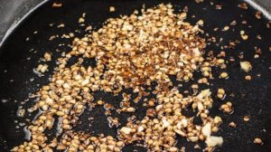 Картофель с чесноком