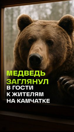 Сезон медведей на Камчатке: хищник заглянул в дом в Усть-Хаюрзово