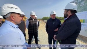 09.06.2025 Работы на объездной в Южно-Сахалинске на стопе