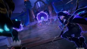 Кат-сцена сражения с Бездной в Натлане — Радуга обреч?