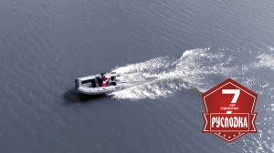 Видеообзор РусЛодка Сапфир 340НДНД. ПВХ лодка с дном низкого давления под мотор