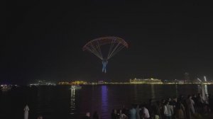 Dubai Drone Show 2025  Dubai New Year Night Drone Show & Fireworks 2025