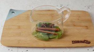 Чай с облепихой и мятой