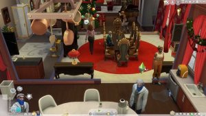 100 дней с УБИЙЦЕЙ в ОДНОМ ДОМЕ в The Sims 4 (НГ выпуск)