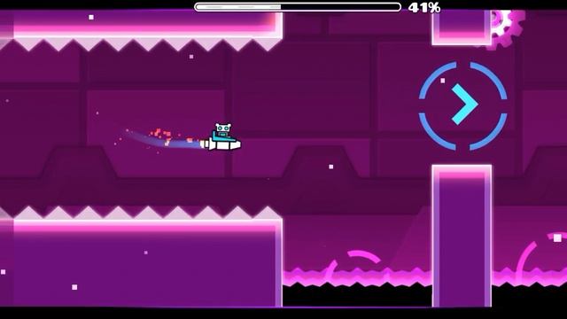 Прохожу ещё 2 уровня!!!
( Geometry Dash) World!