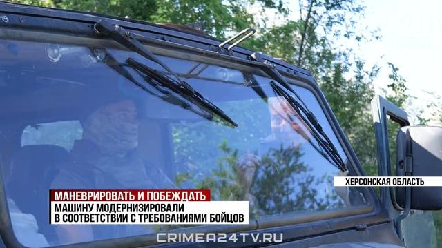 Очередной груз гуманитарной помощи из Крыма:волонтёр из Феодосии помогает подразделению своего сына