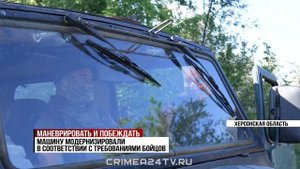 Очередной груз гуманитарной помощи из Крыма:волонтёр из Феодосии помогает подразделению своего сына
