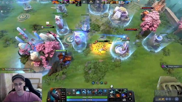 Калибровка на рекрута, показываю - рассказываю [Dota 2] смотреть онлайн