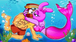 ИСТОРИЯ ЛЮБВИ КАПУЧИНО АССАСИНО И РУСАЛОЧКИ ПИНКИ...☺️ | Спрунк мультфильм