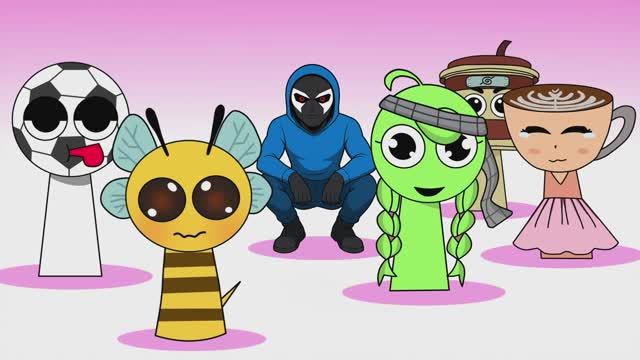 Спрунки Edem, Ballerina Assassino human, Ballsy, Lina, BeeKied но человек все фазы | сборка