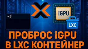 Как пробросить iGPU в непривилегированный LXC в Proxmox | Аппаратное ускорение в контейнере