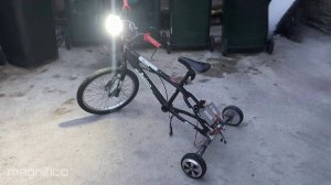 Проект Franken-trike, часть 1. Самодельный трицикл с двигателями от гироскутера 36 В 350 Вт