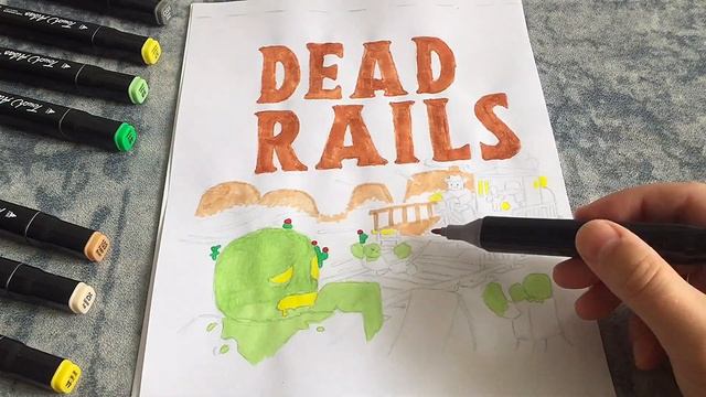 🚧🚂Мёртвые рельсы рисуем Dead Rails DRAW🧟🚧 #roblox #deadrails #drawing