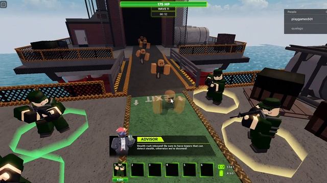 Моя первая игра в товер дефенс х! Роблокс, Товер Дефенс смотреть онлайн