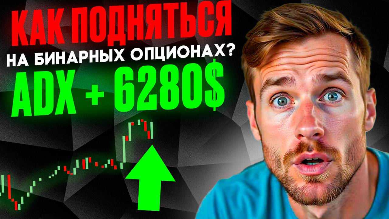Как ПОДНЯТЬСЯ на бинарных опционах? Самая ПРИБЫЛЬНАЯ стратегия на ПОКЕТ ОПШН | ADX индикатор