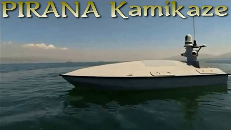 PIRANA Kamikaze. В Турции началось развертывание нового морского камикадзе