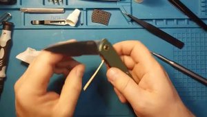 Нож SRM QRICK 408L-GX разборка и настройка механики
